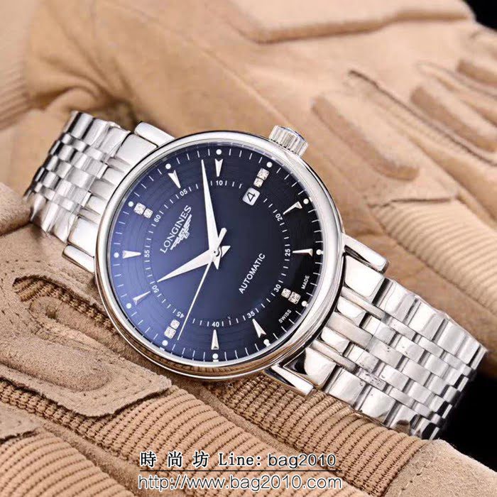 LONGINES浪琴 經典大三針 全自動機械 精品男士腕表 WSS0503